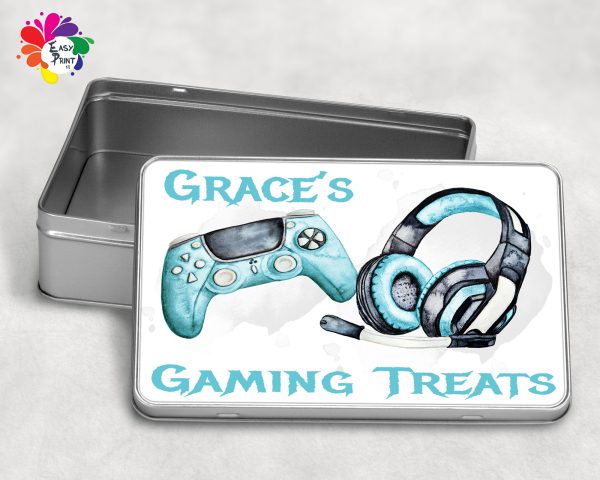 Personalised Gaming Treats Tin Boys/Girls - Image 11