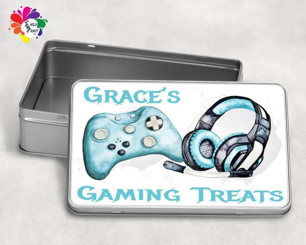 Personalised Gaming Treats Tin Boys/Girls - Image 12