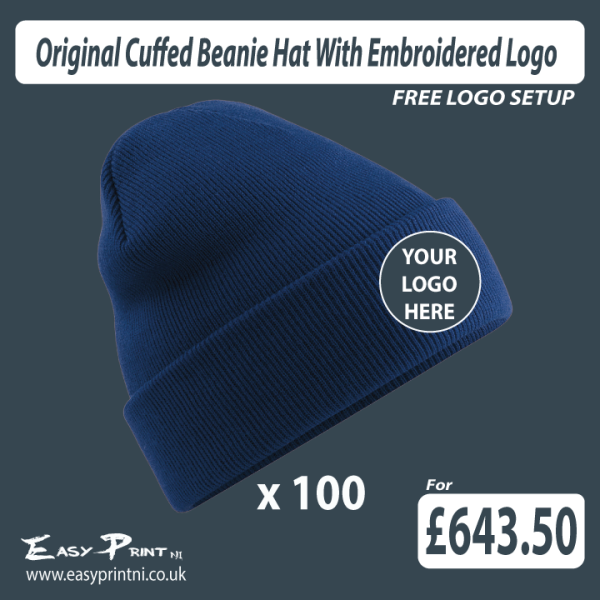 100 x Original Cuffed Beanies Deal