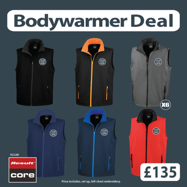 6 x Bodywarmer Deal