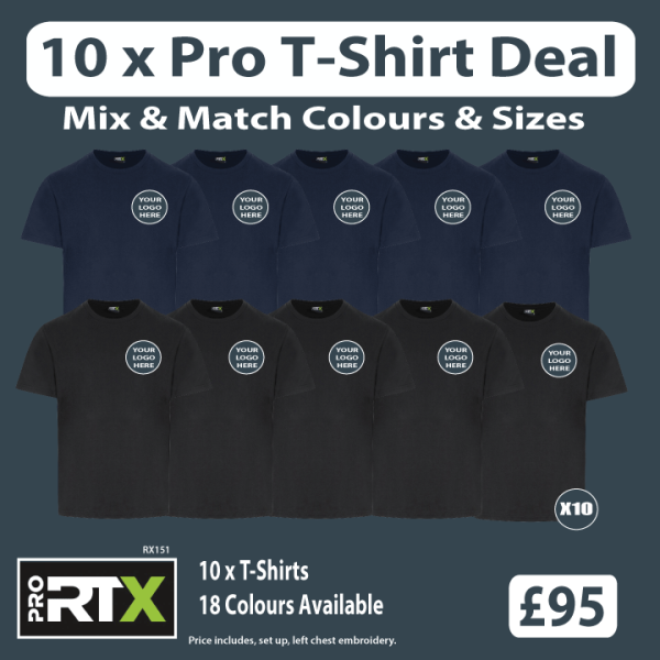 10 x Pro T-Shirt Deal