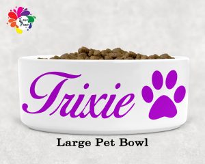 Personalised Large Pet Bowl